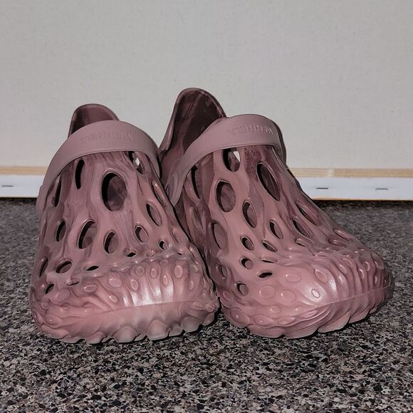 Merrell Hydro Moc Womens Size 8 Burgundy Slip On Clog Water Shoes J004254 - Picture 6 of 13